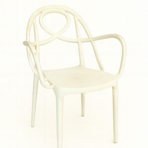 Chaises jardin blanc