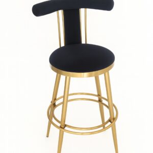 Chaises cocktail noir