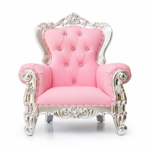 Trône Enfant Rose