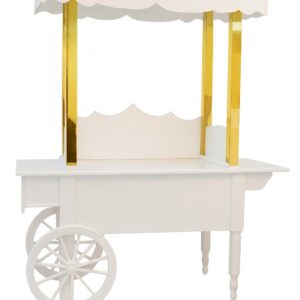 Chariot Candy-Bar n°01 Blanc Dore