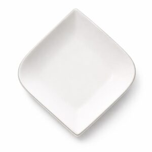 Assiette n°43 Blanc Gris Lot 3