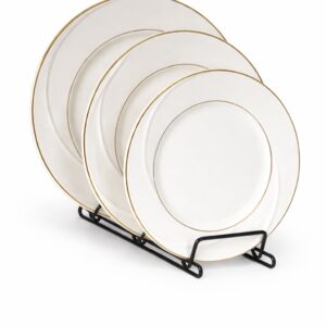 Assiette n°38 Blanc Dore Lot 3