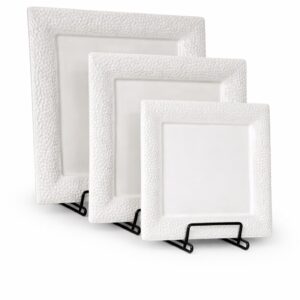 Assiette n°63 Blanc Lot 3