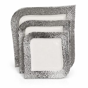 Assiette n°31 Blanc Lot 3