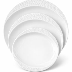 Assiette n°34 Blanc Lot 3