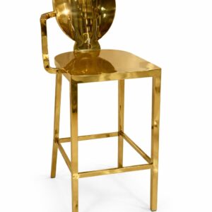 Chaise n°15 mange debout Doré